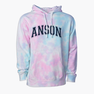 Anson Middle School Varsity Arch Premium Tie-Dye Hoodie