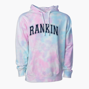 Rankin Elementary School Varsity Arch Premium Tie-Dye Hoodie