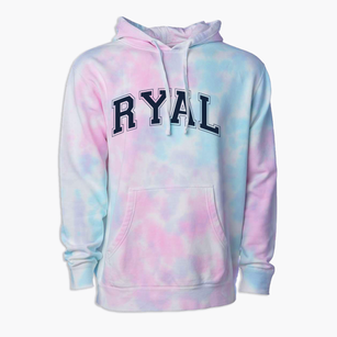 Ryal Elementary School Varsity Arch Premium Tie-Dye Hoodie