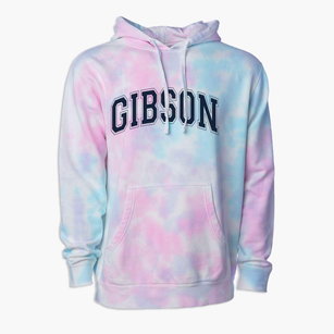Gibson Sda School Varsity Arch Premium Tie-Dye Hoodie