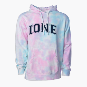 Ione School Varsity Arch Premium Tie-Dye Hoodie