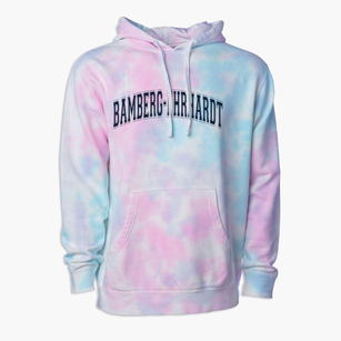 Bamberg Ehrhardt High School Varsity Arch Premium Tie-Dye Hoodie