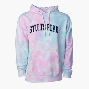 Stults Road Elementary School Varsity Arch Premium Tie-Dye Hoodie