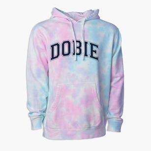 Dobie Primary School Varsity Arch Premium Tie-Dye Hoodie