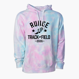 Runge Elementary School Track and Field Premium Tie-Dye Hoodie