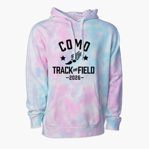 Como Elementary School Track and Field Premium Tie-Dye Hoodie
