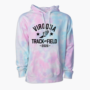 Viroqua Christian School Track and Field Premium Tie-Dye Hoodie
