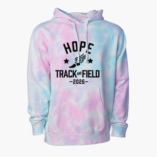 Hope Academy Track and Field Premium Tie-Dye Hoodie