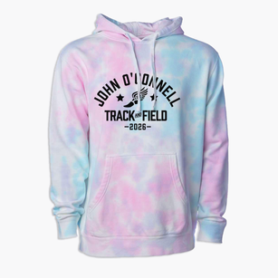 John O'connell High School Of Technology Track and Field Premium Tie-Dye Hoodie