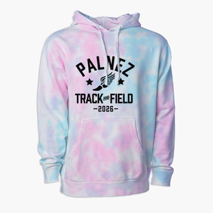 Palnez Academy Track and Field Premium Tie-Dye Hoodie