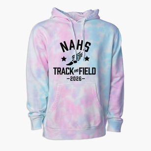 Northwest Academy Of Health Sciences Track and Field Premium Tie-Dye Hoodie