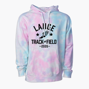 Lange Middle School Track and Field Premium Tie-Dye Hoodie