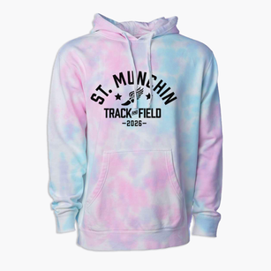 St Munchin Parish Track and Field Premium Tie-Dye Hoodie