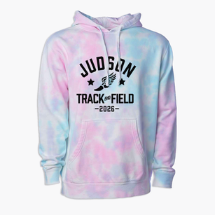 Judson International School Track and Field Premium Tie-Dye Hoodie