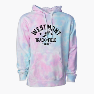 Westmont Elementary School Track and Field Premium Tie-Dye Hoodie
