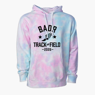 Badr School Track and Field Premium Tie-Dye Hoodie