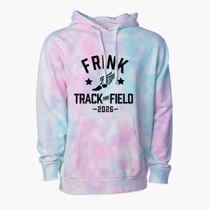 Frink Track and Field Premium Tie-Dye Hoodie