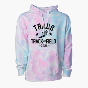 Traub Elementary School Track and Field Premium Tie-Dye Hoodie