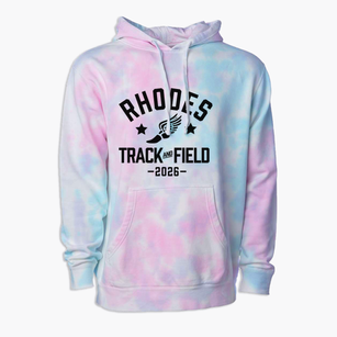 Frances M. Rhodes Elementary School Track and Field Premium Tie-Dye Hoodie