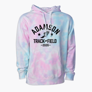 Adamson High School Track and Field Premium Tie-Dye Hoodie