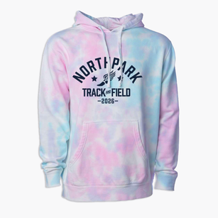 Northpark Elementary School Track and Field Premium Tie-Dye Hoodie