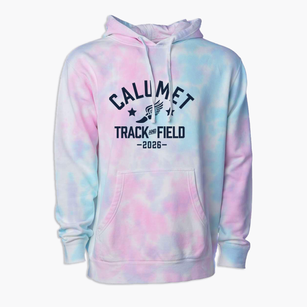 Calumet Academy School Track and Field Premium Tie-Dye Hoodie