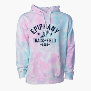 Epiphany Parish Track and Field Premium Tie-Dye Hoodie