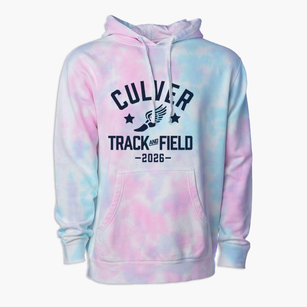 Culver Community High Track and Field Premium Tie-Dye Hoodie