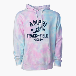 Amphitheater High School Track and Field Premium Tie-Dye Hoodie