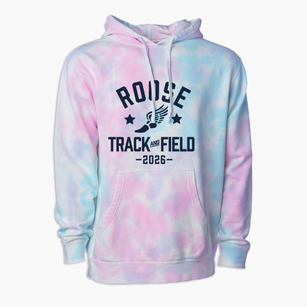 Roose Elementary School Track and Field Premium Tie-Dye Hoodie