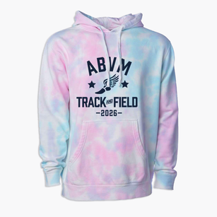 Assumption Of The Blessed Virgin Mary Track and Field Premium Tie-Dye Hoodie