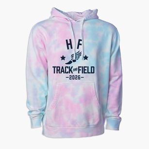 H F Epstein Hebrew Academy Track and Field Premium Tie-Dye Hoodie