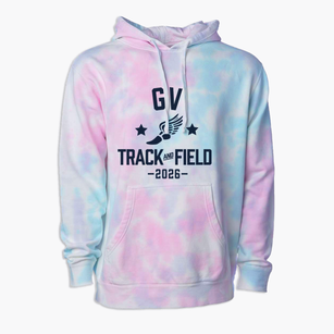 Gv Christian Track and Field Premium Tie-Dye Hoodie