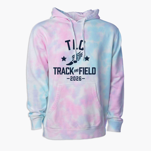 The Learning Center Track and Field Premium Tie-Dye Hoodie