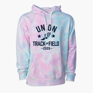 Union Elementary School Track and Field Premium Tie-Dye Hoodie