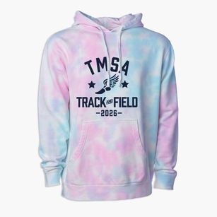 Triad Math And Science Academy Track and Field Premium Tie-Dye Hoodie