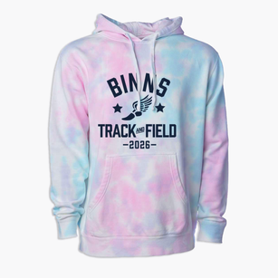 Binns Elementary School Track and Field Premium Tie-Dye Hoodie