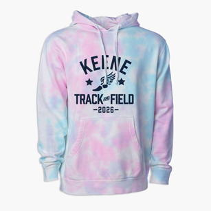 Keene Elementary School Track and Field Premium Tie-Dye Hoodie