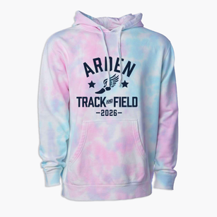 Arden Elementary School Track and Field Premium Tie-Dye Hoodie