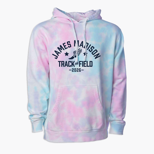 James Madison High School Track and Field Premium Tie-Dye Hoodie