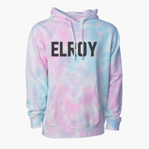 Elroy North Carolina Classic Block Premium Tie-Dye Hoodie