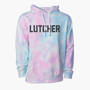 Lutcher Louisiana Classic Block Premium Tie-Dye Hoodie