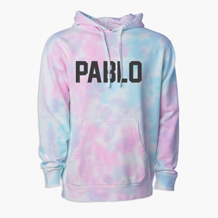 Pablo Montana Classic Block Premium Tie-Dye Hoodie