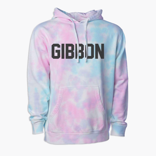 Gibbon Nebraska Classic Block Premium Tie-Dye Hoodie