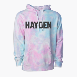 Hayden Colorado Classic Block Premium Tie-Dye Hoodie