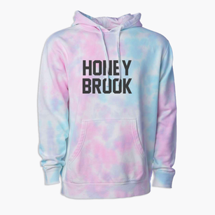Honey Brook Pennsylvania Classic Block Premium Tie-Dye Hoodie