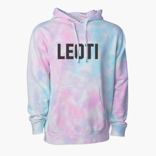 Leoti Kansas Classic Block Premium Tie-Dye Hoodie
