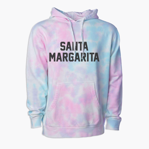 Santa Margarita California Classic Block Premium Tie-Dye Hoodie