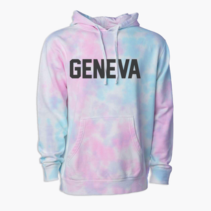 Geneva Indiana Classic Block Premium Tie-Dye Hoodie