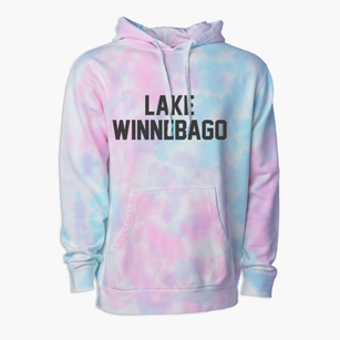 Lake Winnebago Missouri Classic Block Premium Tie-Dye Hoodie